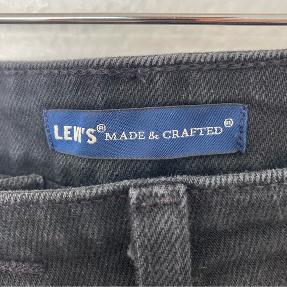 Levi’s Made and Crafted Black Tack Slim Denim Jeans, Size 33/32 - Picture 4 of 7